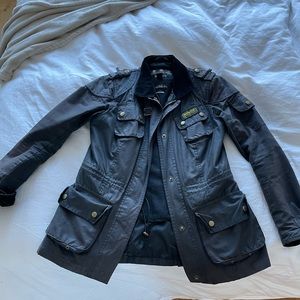 Black Barbour Jacket. Waxed in excellent shape